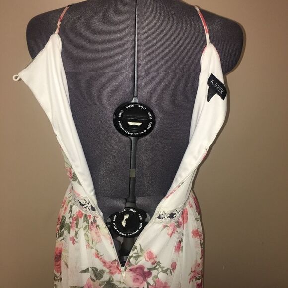 A. Byer Floral Sun Dress size 11 - Picture 7 of 8